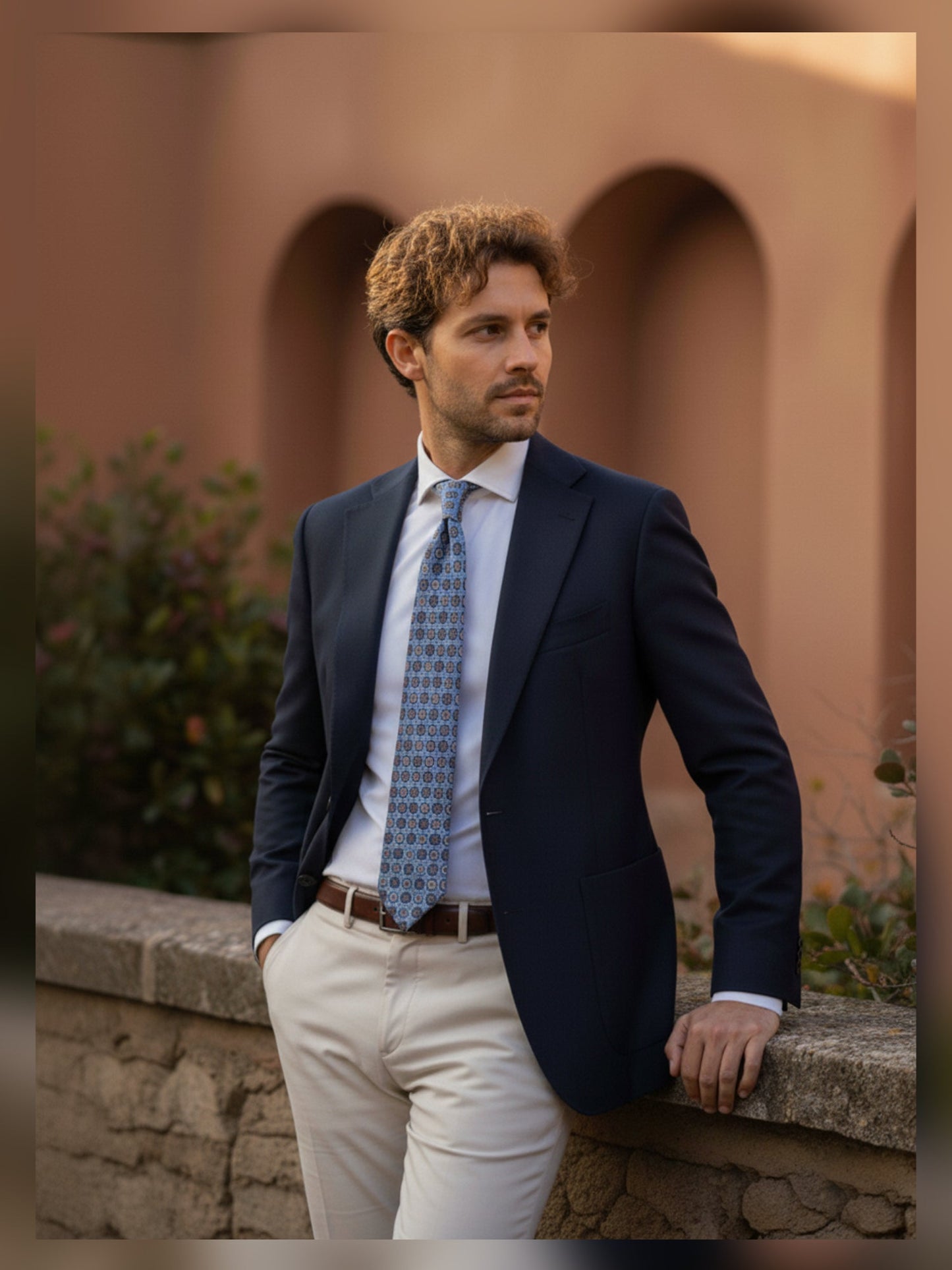 Luxury Silk Necktie in Teal