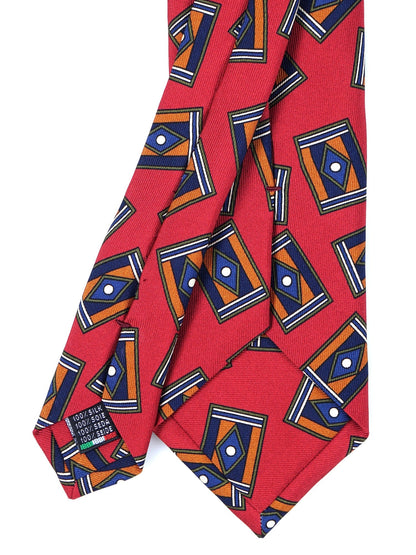 Luxury Silk Necktie in Red
