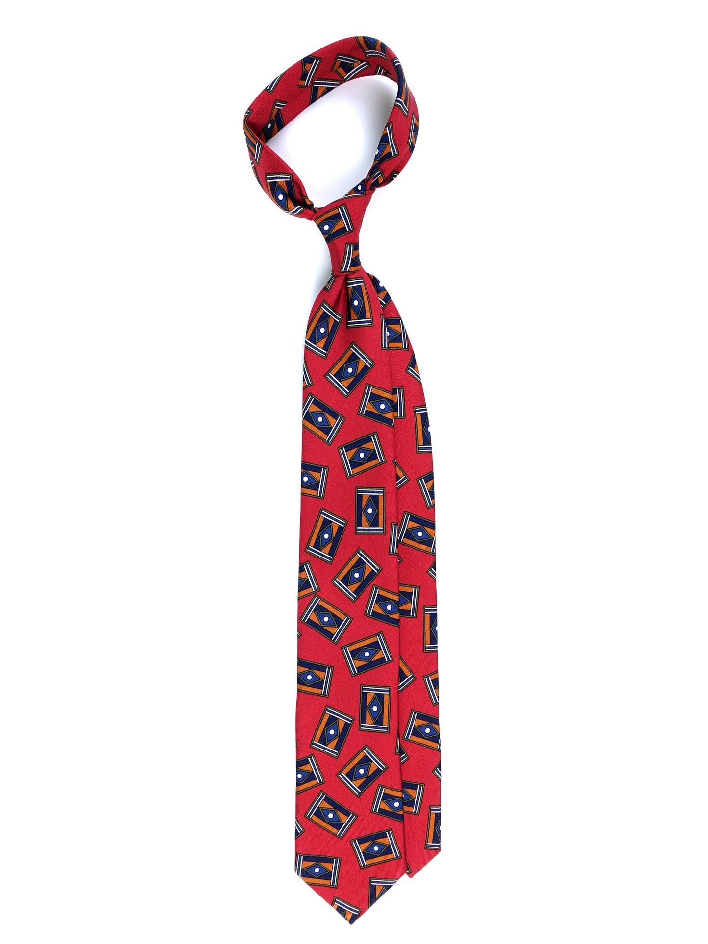 Luxury Silk Necktie in Red