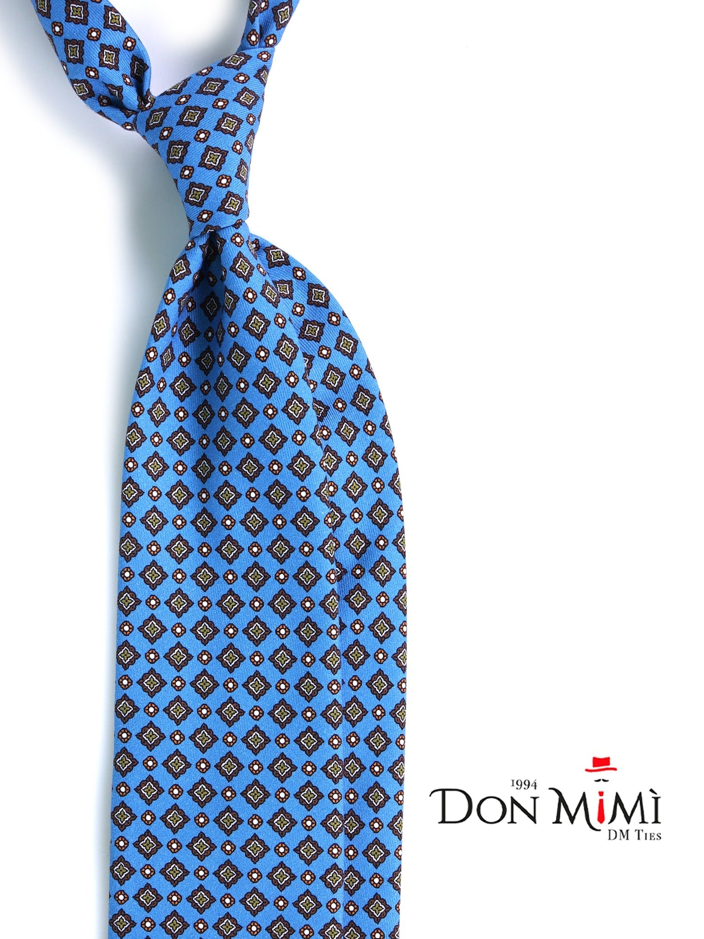 Luxury Silk Necktie in Blue