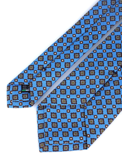 Luxury Silk Necktie in Blue