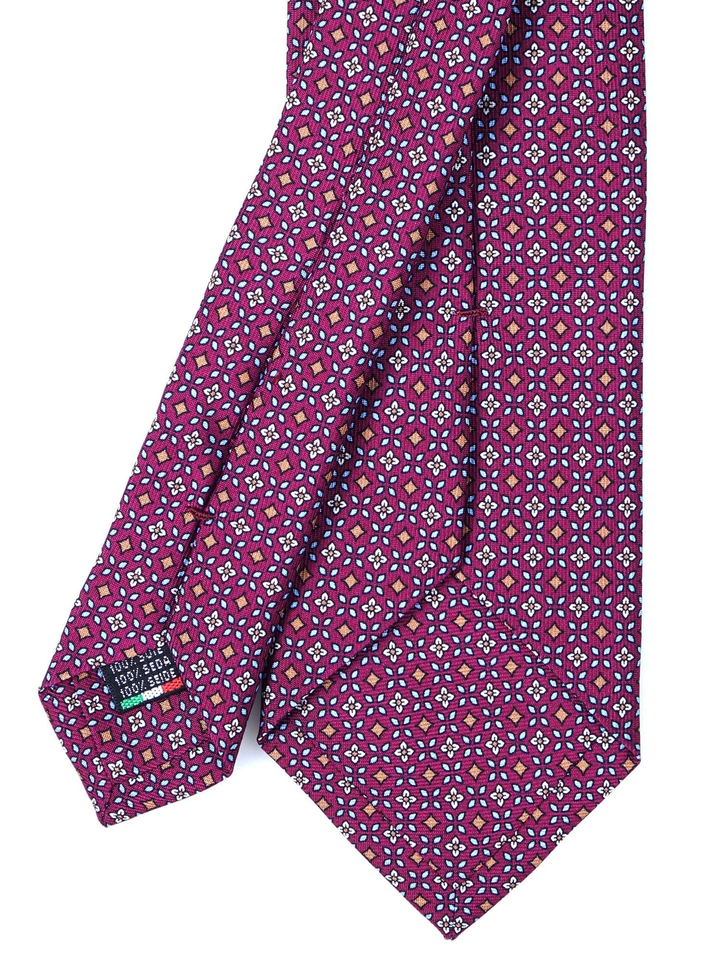 Luxury Silk Necktie in Burgundy