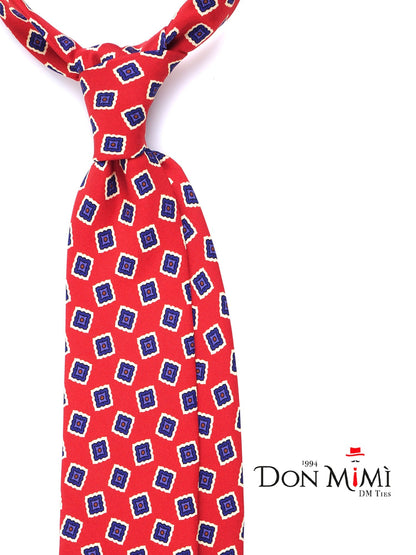 Luxury Silk Necktie in Orange