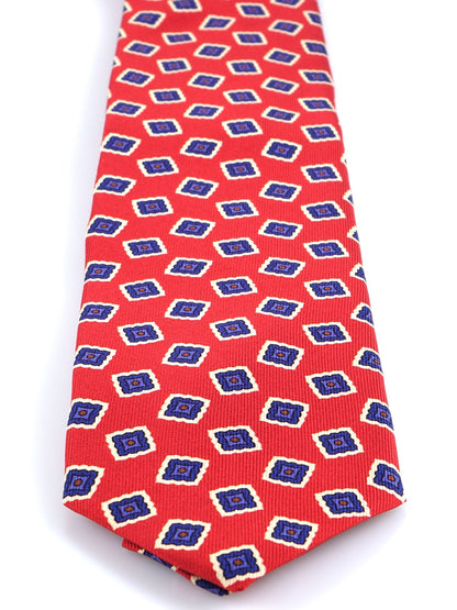 Luxury Silk Necktie in Orange