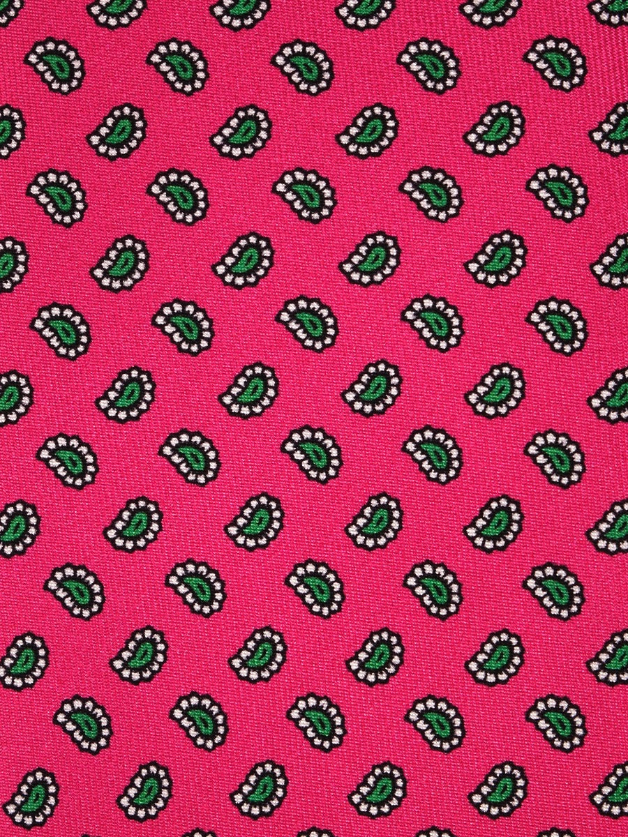 Luxury 3-Fold Silk Necktie in Pink