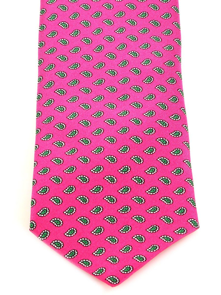 Luxury 3-Fold Silk Necktie in Pink