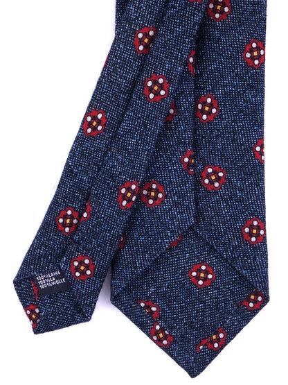 Luxury 3-Fold Wool Necktie