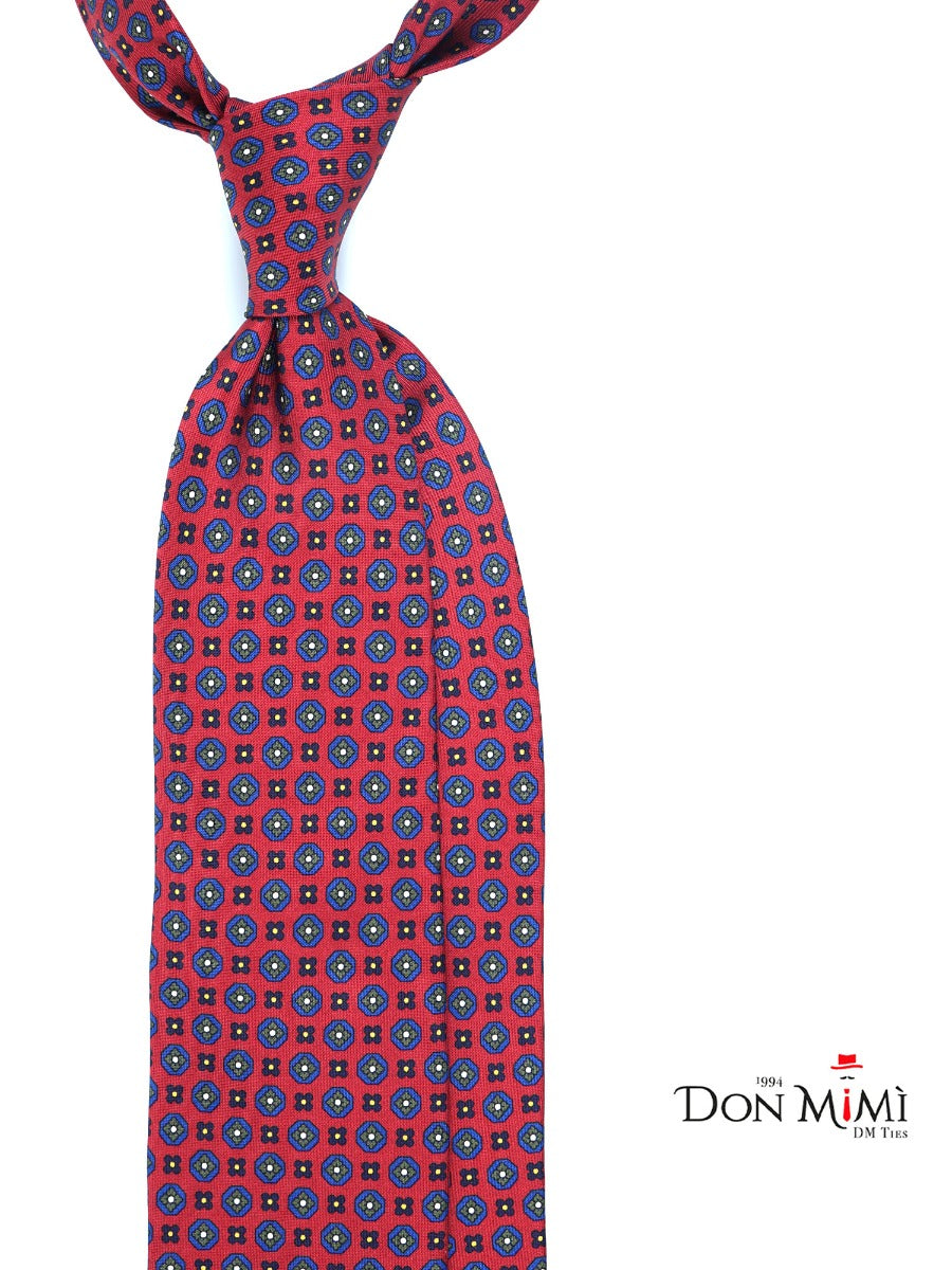 Luxury Silk Necktie in Red