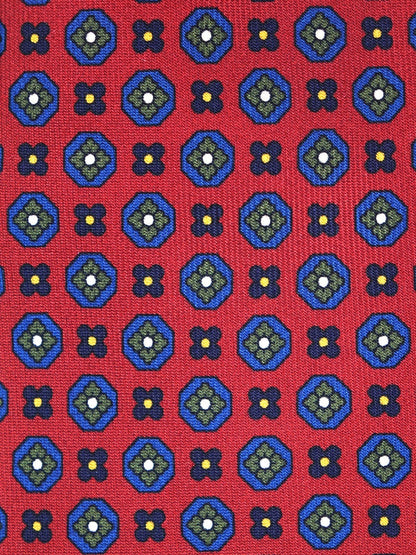 Luxury Silk Necktie in Red