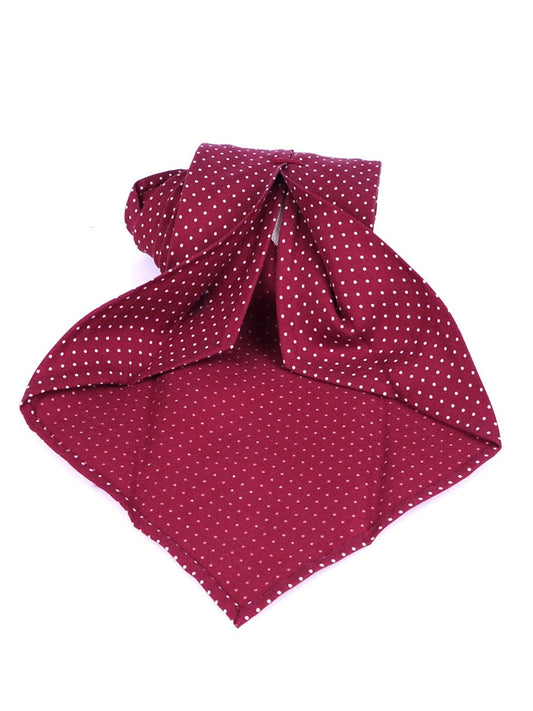 Luxury 7-Fold Tie – Bordeaux