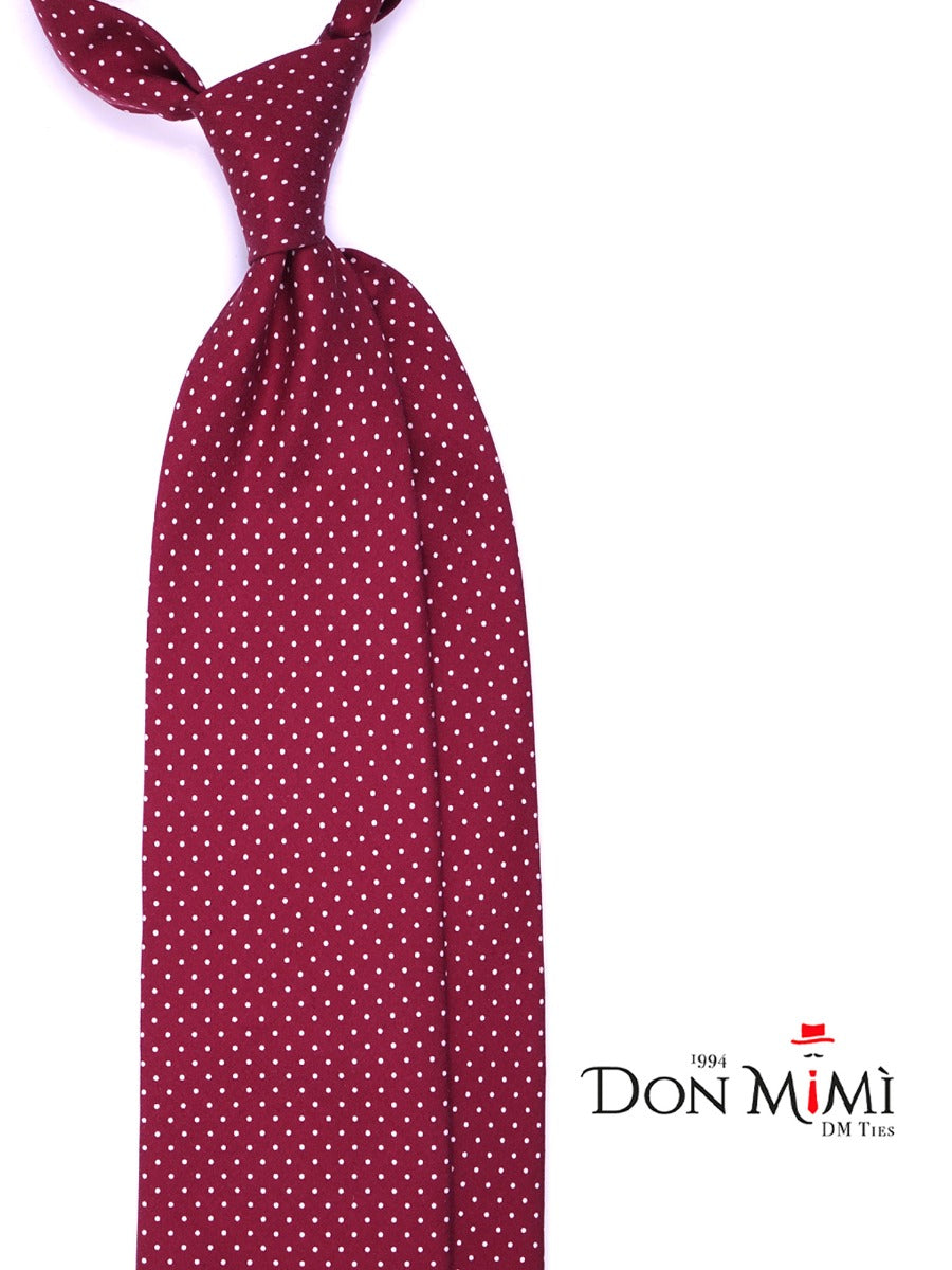 Luxury 7-Fold Tie – Bordeaux