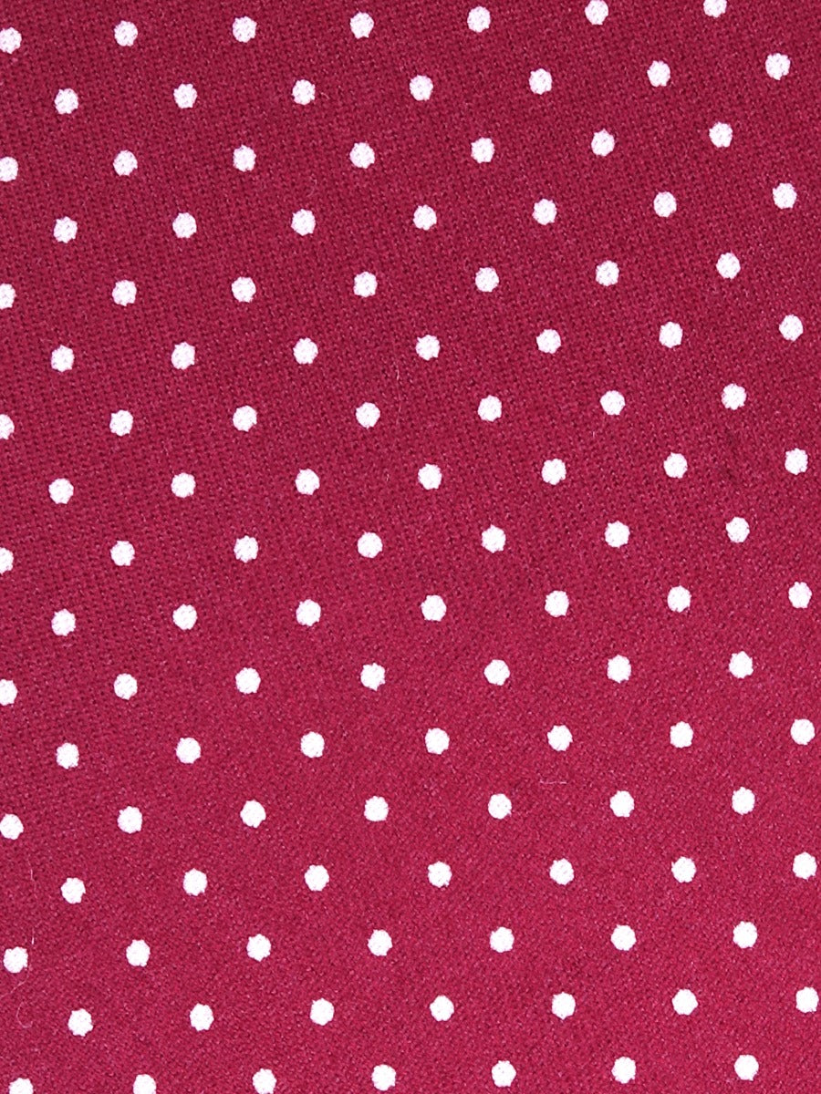 Luxury 7-Fold Tie – Bordeaux