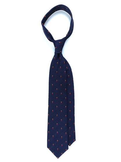 Luxury 7-Fold Tie – Platinum